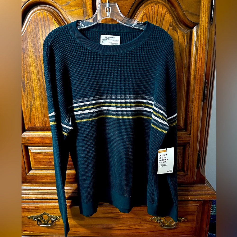 COPY - NWT REI Cooperative cotton sweater size XL